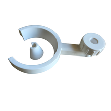 Load image into Gallery viewer, Separatory Funnel Holder Pack of 1 Laboratory Funnel Stand/Clamp for Separating Funnel Support Stand for Chemical Lab Use, Durable & Stable Base, Polypropylene