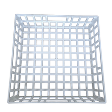 Load image into Gallery viewer, Draining Basket 400 mm x 400 mm x 100 mm Pack of 1 | pp Plastic Lab Drying Basket | Chemical Resistant | Glassware Drying Rack | lab Washing & Storage