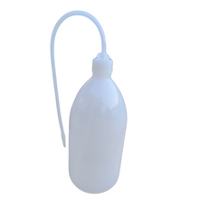 Load image into Gallery viewer, Wash Bottle 1000ml Euro design Pack of 1 with Polypropylene flexible delivery tube, screw and tube cap for Controlled Flow Ideal for Science Labs, Cleaning, and Industrial Use