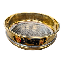 Load image into Gallery viewer, Jayant Test Sieve 200 mm Diameter BBS - 4 and ASTM - 5, 4000 micron Pack of 1 stainless steel Mesh with Brass Frame For Laboratory and Uniform Fabrication for Smooth-Nesting