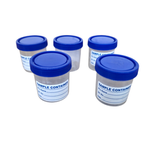 Load image into Gallery viewer, Sample Container 50 ml Pack of 1 | Leak Proof Specimen Container | PP Plastic Sample Collection Jar | Non Sterile Pathology, Medical & Laboratory Use