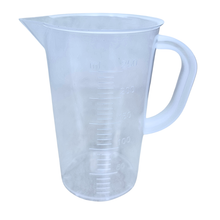 Load image into Gallery viewer, Plastic Measuring Jug 250 ml Transparent Pack of 1 | Measuring Cup with Clear Markings, Handle & Pour Spout | Food Grade BPA Free | Kitchen & Laboratory Use Liquid Measuring Beaker
