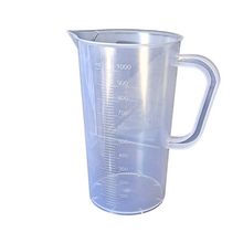 Load image into Gallery viewer, Measuring jug 1000 ml or 1 ltr Long form Polypropylene Plastic for Measuring Liquids Pack of 1