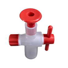 Load image into Gallery viewer, Stop Cock for Vacuum Desiccator Polypropylene Plastic made for Laboratory (Pack of 1) Polylab