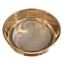 Load image into Gallery viewer, Jayant Test Sieve 200 mm Diameter BBS - 240 and ASTM - 230, 63 micron Pack of 1 stainless steel Mesh with Brass Frame For Laboratory