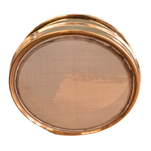 Load image into Gallery viewer, Jayant Test Sieve 200 mm Diameter BBS - 240 and ASTM - 230, 63 micron Pack of 1 stainless steel Mesh with Brass Frame For Laboratory