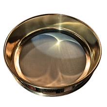 Load image into Gallery viewer, Jayant Test Sieve 200 mm Diameter BBS - 350 and ASTM - 325, 45 micron Pack of 1 stainless steel Mesh with Brass Frame For Laboratory