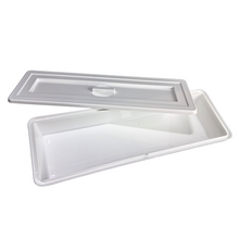 Load image into Gallery viewer, Instrument Sterilizing Tray molded in polypropylene Plastic Size 450 x 150 x 70 mm (Pack of 1)