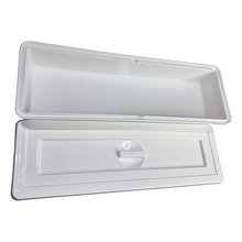 Load image into Gallery viewer, Instrument Sterilizing Tray molded in polypropylene Plastic Size 450 x 150 x 70 mm (Pack of 1)