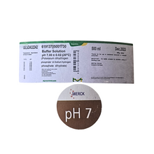 Load image into Gallery viewer, Buffer Solution pH 7 Merck | pH Liquid Calibration at 20°C as per Quality Standards (500 ML) | Digital Calibration Solution