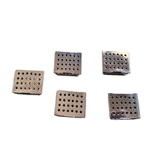 Load image into Gallery viewer, Tissue Embedding Cassettes 25 X 30 mm | Tissue Embedding Capsules Stainless Steel | Tissue Processing Capsules Pack of 1