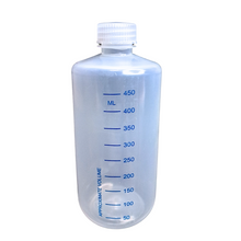 Load image into Gallery viewer, Reagent Bottle Printed Graduation Leak proof Narrow Mouth with cap Capacity 500 ml Material Polypropylene For filling Liquid in Laboratory Pack of 1