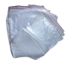 Load image into Gallery viewer, Zip Lock Bags Covers Pouch 10 X 13 inch Multi Purpose Re-Usable Transparent Zip Lock Storage Bags more than 51 micron Pack of 25 pcs