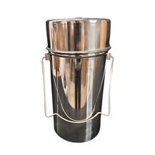 Load image into Gallery viewer, Petri Dish Box SS | Stainless Steel Petri Dish Sterilizing Box Sterilization Barrel Removable Carrier Hold 12 to 15 Dishes Pack of 1