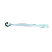 Load image into Gallery viewer, Laboratory spatula Stainless Steel Spatula Spoon 6 inch Pack of 1 Heavy type One side is spoon and another side is flat Used in chemistry lab