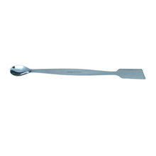 Load image into Gallery viewer, Laboratory spatula Stainless Steel Spatula Spoon 12 inch Pack of 1 Heavy type One side is spoon and another side is flat Used in chemistry lab
