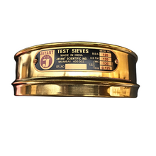 Load image into Gallery viewer, Jayant Test Sieve 200 mm Diameter BBS - 120 and ASTM - 120, 120 micron Pack of 1 stainless steel Mesh with Brass Frame For Laboratory and Uniform Fabrication for Smooth-Nesting