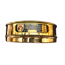 Load image into Gallery viewer, Jayant Test Sieve 200 mm Diameter BBS - 85 and ASTM - 80, 180 micron Pack of 1 stainless steel Mesh with Brass Frame For Laboratory and Uniform Fabrication for Smooth-Nesting