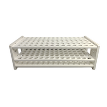 Load image into Gallery viewer, Test tube stand 3 TIER: 13 mm X 84 Holes Pack of 1 Polypropylene Made Heavy Assembled Test tube rack