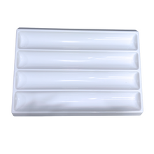 Load image into Gallery viewer, Pipette Tray with 4 compartments for Store Pipettes in Labortaory Size 420 x 300 x 30 mm Pack of 1