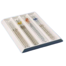 Load image into Gallery viewer, Pipette Tray with 4 compartments for Store Pipettes in Labortaory Size 420 x 300 x 30 mm Pack of 1