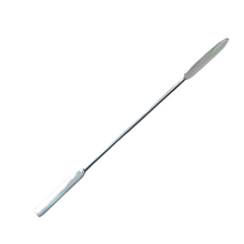 Load image into Gallery viewer, Micro Spatula or Flexible Spatula with Point Type 12 inch or 300 mm Pack of 1 Stainless Steel, Polished One Side Pointed and One Side Flat For Laboratory