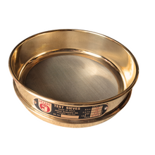 Load image into Gallery viewer, Jayant Test Sieve 200 mm Diameter BBS - 72 and ASTM - 70, 210 micron Pack of 1 stainless steel Mesh with Brass Frame For Laboratory and Uniform Fabrication for Smooth-Nesting