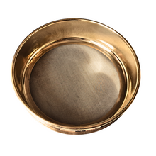 Load image into Gallery viewer, Jayant Test Sieve 200 mm Diameter BBS - 72 and ASTM - 70, 210 micron Pack of 1 stainless steel Mesh with Brass Frame For Laboratory and Uniform Fabrication for Smooth-Nesting