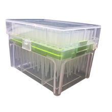 Load image into Gallery viewer, Micro Tip Box 200-1000 ul with 96 pcs of 1000 µl - AUTOCLAVABLE Universal Fit Micro pipette Tips (Pack of 1)