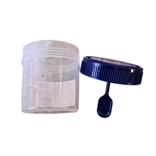 Load image into Gallery viewer, Stool Container Specimen Cups with Spoon Lid for Medical Use, 50 ml - Leak-Proof Design, Easy Sample Collection PACK OF 1