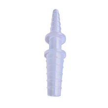 Load image into Gallery viewer, Unequal Straight Connectors Tapered for tubbing with an Ideal Diameter of 4-8/8-12 mm Straight Tubing Connector Polypropylene male to male tube connector Medical grade (Pack of 1)