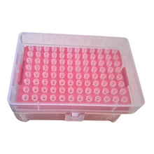 Load image into Gallery viewer, Micro Tip Box 2-10 ul with 96 pcs of 10 µl - AUTOCLAVABLE Universal Fit Micro pipette Tips (Pack of 1)