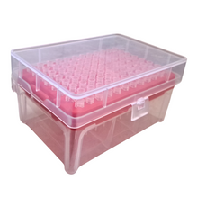 Load image into Gallery viewer, Micro Tip Box 2-10 ul with 96 pcs of 10 µl - AUTOCLAVABLE Universal Fit Micro pipette Tips (Pack of 1)