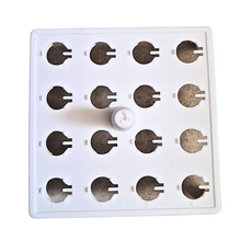 Load image into Gallery viewer, Float Rack polypropylene 16 MCTs of 1.5ml | Floating Rack for Micro Centri-fuge Tube Pack of 1