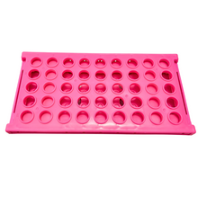 Load image into Gallery viewer, Centrifuge Tube Rack Foldable Space Saving for 15 ml, 45 holes Polypropylene mold Laboratory Plastic Tube Rack Holder (Pack of 1)