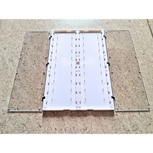 Load image into Gallery viewer, Microscope Slide File for 20 slides with Clear Hinged Lids | Slide File Folder | File for storage of 20 slides for Lab, Microscopy & Microbiology (Pack of 1)