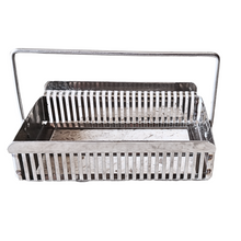 Load image into Gallery viewer, Slide Staining Rack | Stand for 25 slides Stainless Steel Pack of 1 For Laboratory