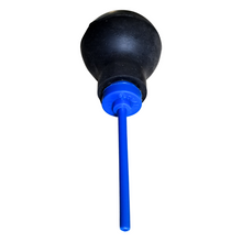 Load image into Gallery viewer, Battery acid filler Rubber Bulb OR Distilled Water Filler or Dropper for battery Hydrometer Long pipe Small size (16 cm, Pack of 1)