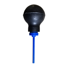 Load image into Gallery viewer, Battery acid filler Rubber Bulb OR Distilled Water Filler or Dropper for battery Hydrometer Long pipe Small size (16 cm, Pack of 1)