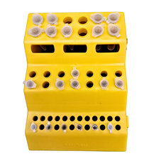 Load image into Gallery viewer, Micro Tube Rack 3 Step Interlocking for 0.2 ml, 0.5 ml, 1.5 ml and 2 ml MCTs Polypropylene mold (Any color Pack of 1)
