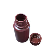 Load image into Gallery viewer, Reagent Bottle (Narrow Mouth) HDPE Plastic mold Plastic Amber color 60 ml (Pack of 1)