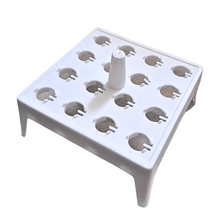 Load image into Gallery viewer, Float Rack polypropylene 16 MCTs of 1.5ml | Floating Rack for Micro Centri-fuge Tube Pack of 1