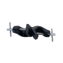 Load image into Gallery viewer, Boss Head cast iron for use with retort and black painted with strong screw to hold upto 16mm heavy Pack of 1 for Laboratory Rods Burette, Test Tube Clamp & Lab Support Stands