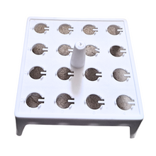 Load image into Gallery viewer, Float Rack polypropylene 16 MCTs of 1.5ml | Floating Rack for Micro Centri-fuge Tube Pack of 1