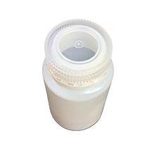 Load image into Gallery viewer, Reagent Bottle (Wide Mouth) HDPE (High Density Polyethylene) 125 ml Plastic For filling Liquid Pack of 1