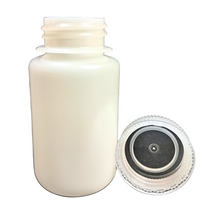 Load image into Gallery viewer, Reagent Bottle (Wide Mouth) HDPE (High Density Polyethylene) 125 ml Plastic For filling Liquid Pack of 1