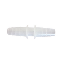 Load image into Gallery viewer, Straight Connectors Tapered for tubbing with an ID of 5 mm - 7 mm, Straight Tubing Connector Polypropylene male to male tube connector Medical grade (Pack of 1)