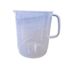Load image into Gallery viewer, Measuring Mug 5000 ml or 5 ltr Polypropylene Plastic Transparent for Measuring Liquids Pack of 1