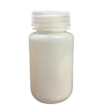 Load image into Gallery viewer, Reagent Bottle (Wide Mouth) HDPE (High Density Polyethylene) 125 ml Plastic For filling Liquid Pack of 1