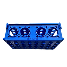 Load image into Gallery viewer, Universal Combi Link Rack | Universal Combi Rack Interconnecting rack | Polypropylene Test Tube Rack Multi-Size 4-Way 80 wells Pack of 1
